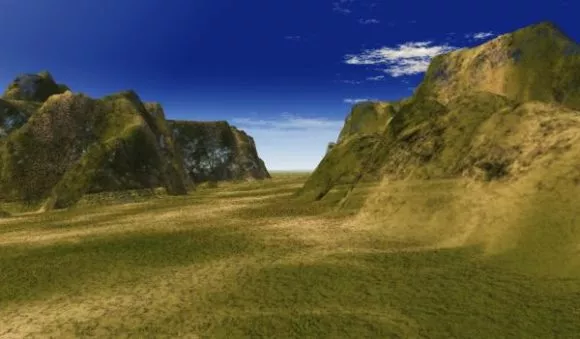 Mountain Landscape Part 3d model