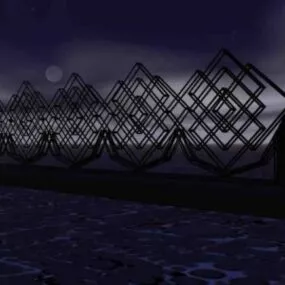 Iron Modular Structure 3d model