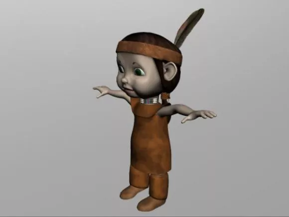 Alien Martian Character 3d model