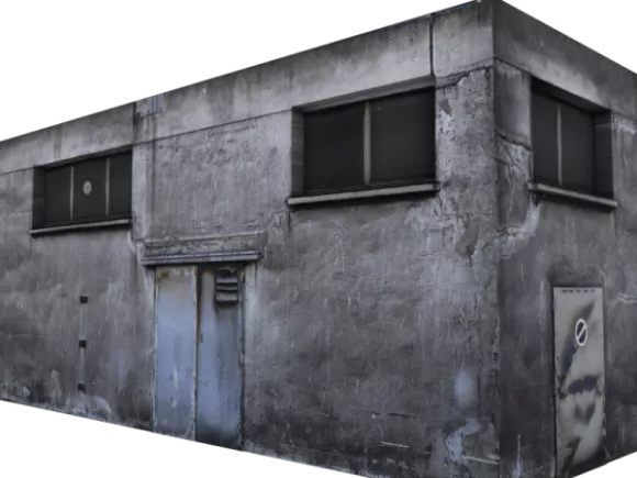 Rustic Industrial Building 3d model Rustic Industrial Building 3d model