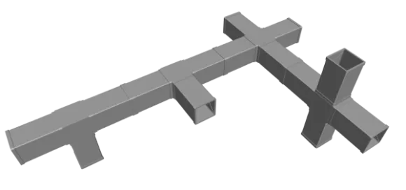 Mechanical Ruller Tool 3d model