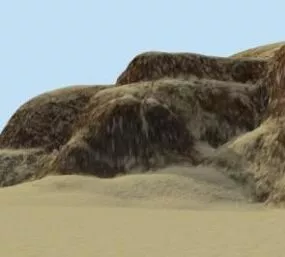 Iron Mountain Landscape 3d model