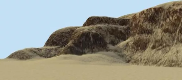 Iron Mountain Landscape 3d model Iron Mountain Landscape 3d model