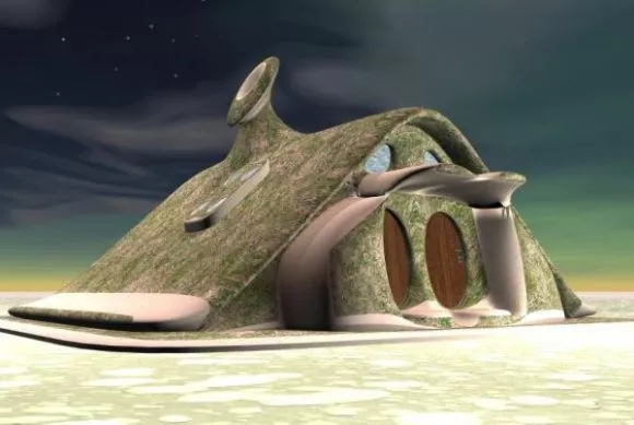 House Building Shoe Shape 3d model