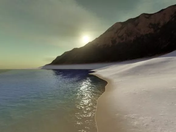 Hawaii Landscape 3d model