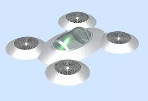 Sphere Drone, Scifi Spy Drone 3d model