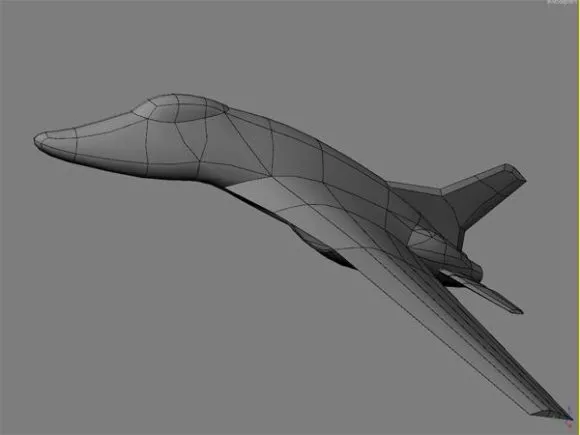 Aircraft Mikoyan Mig 15k 3d model