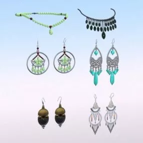 Patio Dreamcatcher Set 3d model