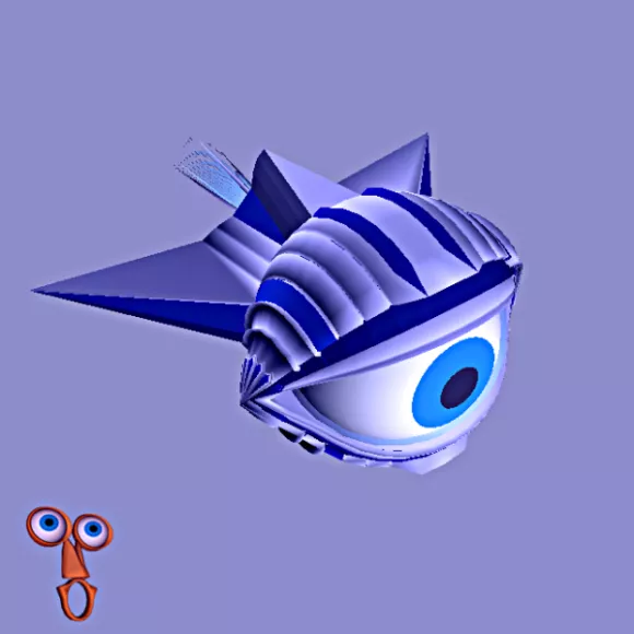 Ambiram Text Shape Decoration 3d model