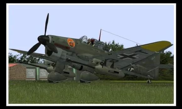 Vintage Aircraft Hawker Fury 3d model