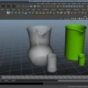 Juice Water Jug 3d model