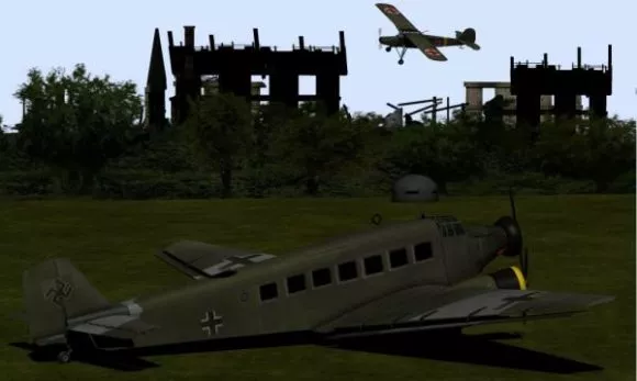 Military Aircraft Junkers Ju52 3d model Military Aircraft Junkers Ju52 3d model