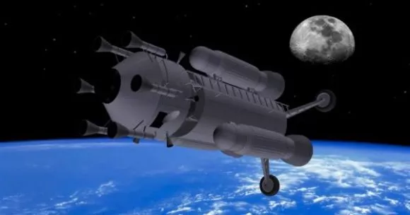Futuristic Scout Spaceship 3d model