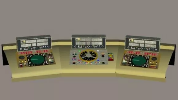 Spaceship Controller Module 3d model Spaceship Controller Module 3d model