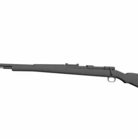 K98 Mauser Military Gun 3d model