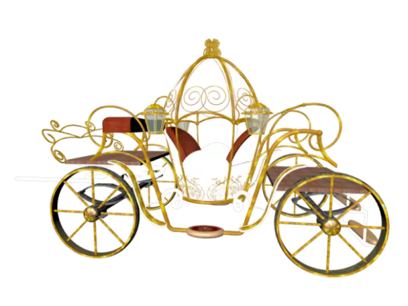 Antique Cart Vehicle 3d model Antique Cart Vehicle 3d model