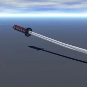 Katana Sword Samurai Sword 3d model