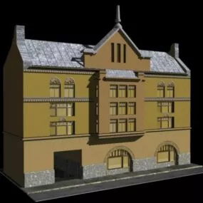 Victoria Building City House 3d model