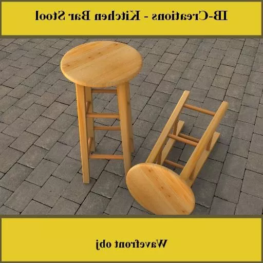 Fried Cake Food Stack 3d model