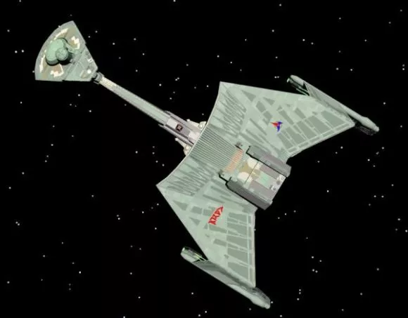 Movie Klingon Spaceship 3d model Movie Klingon Spaceship 3d model