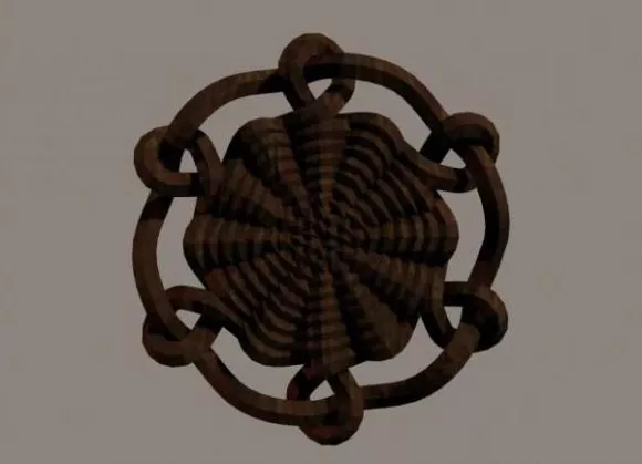 Knot Star Shape Decorative 3d model Knot Star Shape Decorative 3d model