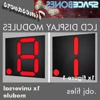 Lcd Display Panel 3d model