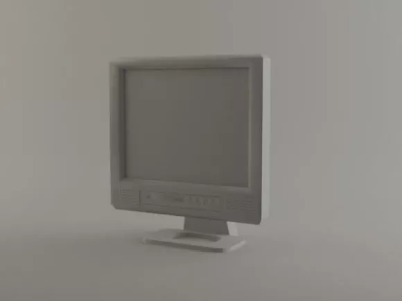 Curved Shape 2 3d model