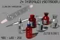 Laboratory Equipment Glass Bottle 3d model