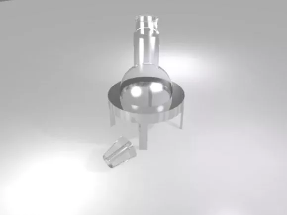 Water Thermostatic Valve 3d model