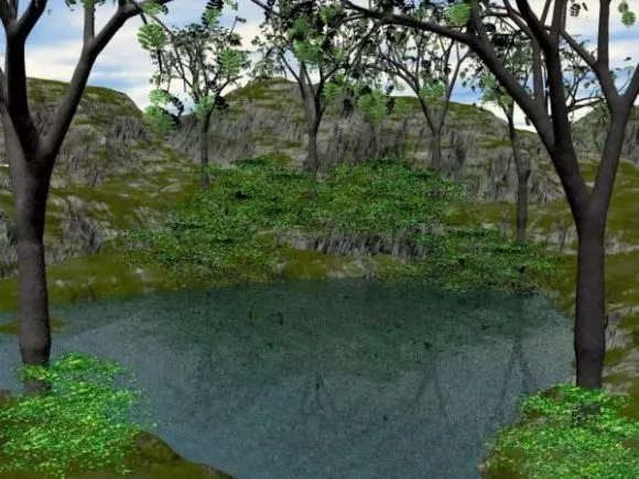 Branch Tree With No Leaves 3d model