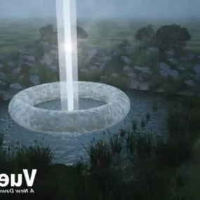 Lake Abduction Landscape 3d model