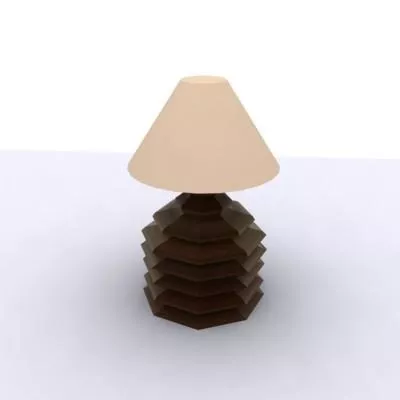 Conference Oval Table With Chairs 3d model