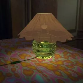 Class Vase Base Lamp Furniture 3d model