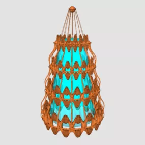 Lamp Cake Style 3d model