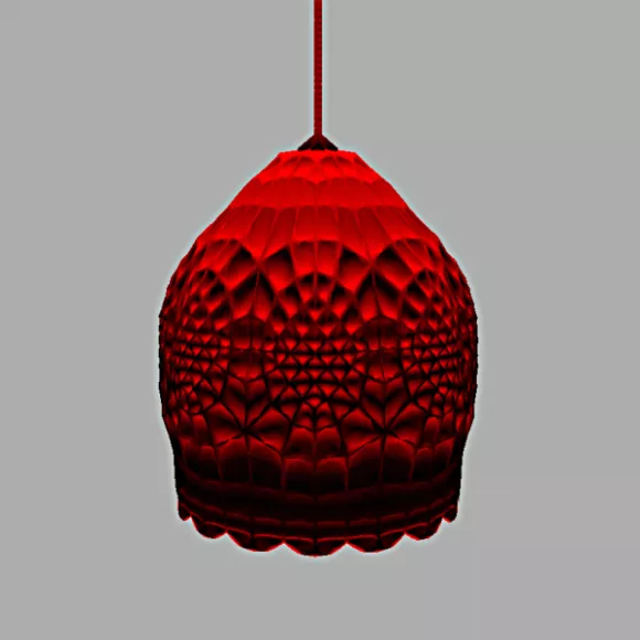 Small Bulbs Ceiling Lamp 3d model