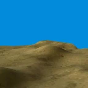 Hill Land 3d model