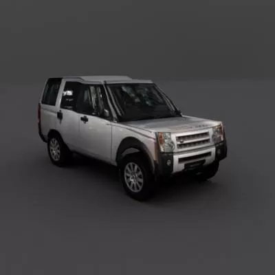 Mopad Futuristic Vehicle 3d model