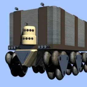 Landrunnertruck 3d model