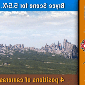 Sky Mountain Landscape 3d model