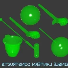 Lantern Equipment 3d model