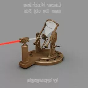 Military Laser Machine 3d model