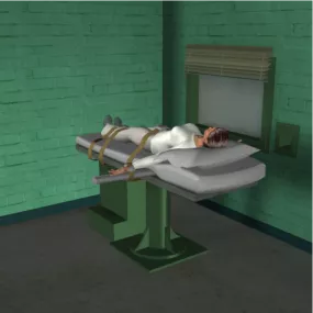 Hospital Lethal Injection With A Girl 3d model