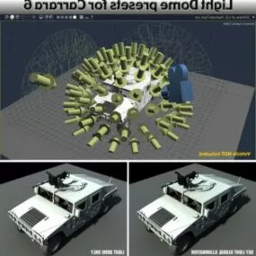 Light Dome Presets 3d model