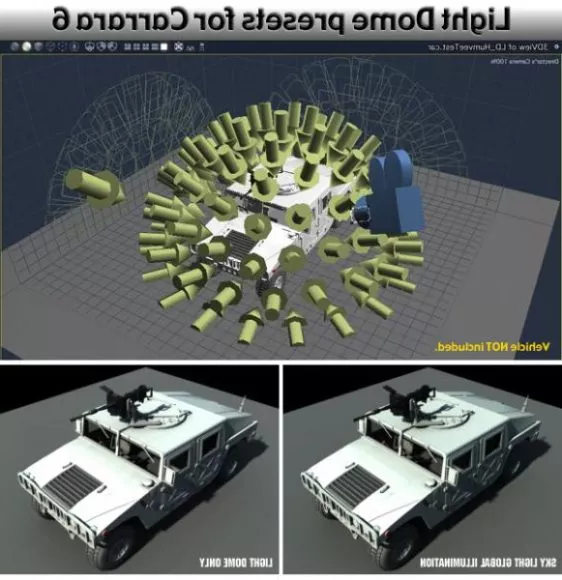 Light Dome Presets 3d model Light Dome Presets 3d model