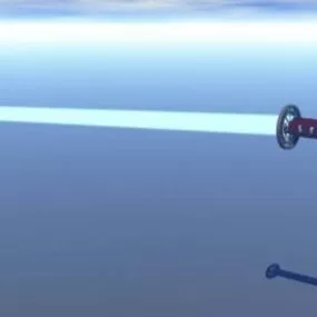 Katana Lightsaber Sword 3d model