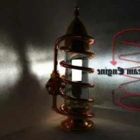 Steam Engine 3d model
