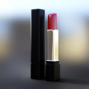 Lipstick Cosmetic Accessories 3d model