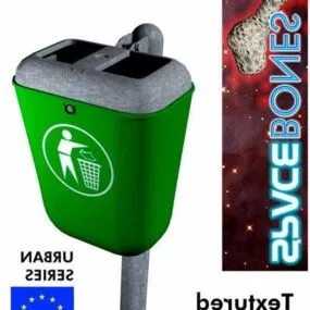 Litter Trash Bin 3d model