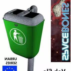 Eco Trash Bin 3d model