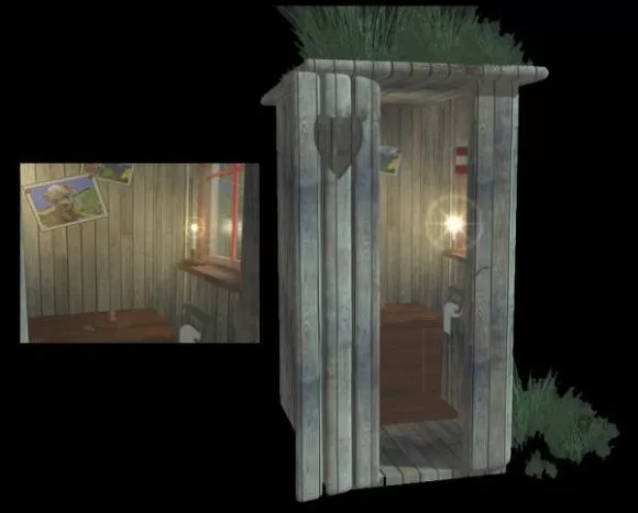Rock Temple Building 3d model